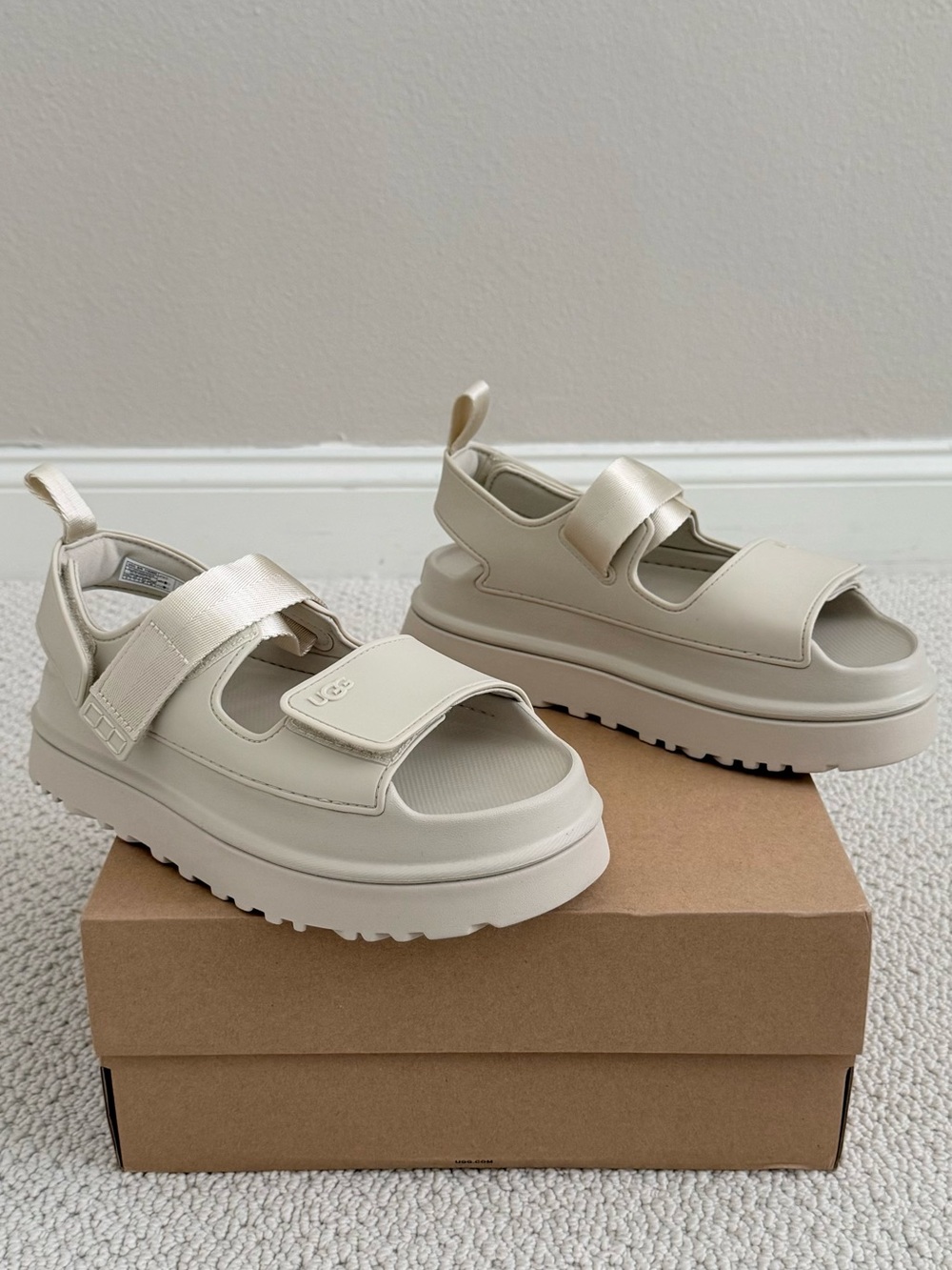 UGG Goldenglow Sea Salt Sandals